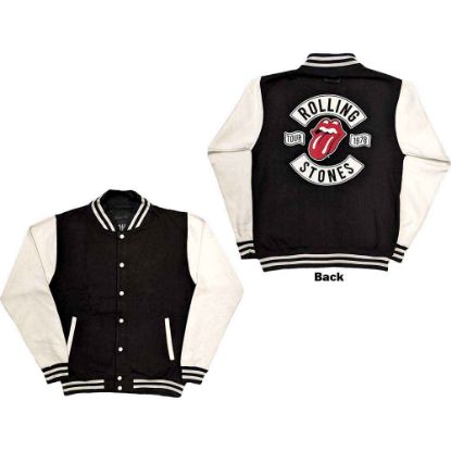 Picture of The Rolling Stones Unisex Varsity Jacket: Tour '78 Back Print