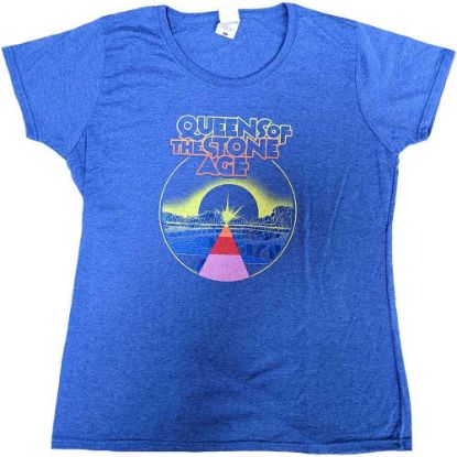 Picture of Queens Of The Stone Age Ladies T-Shirt: Warp Planet Ex-Tour