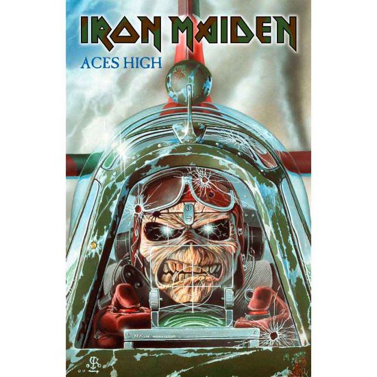 Picture of Iron Maiden Textile Poster: Aces High