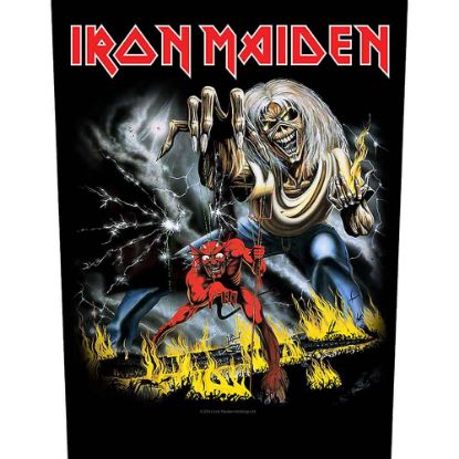 Picture of Iron Maiden Back Patch: Number Of The Beast