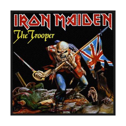 Picture of Iron Maiden Woven Patch: The Trooper (Retail Pack) (Standard)