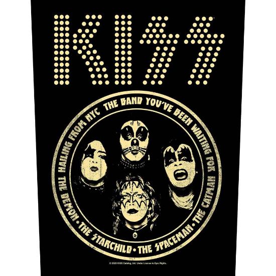 Picture of KISS Back Patch: Hailing From NYC
