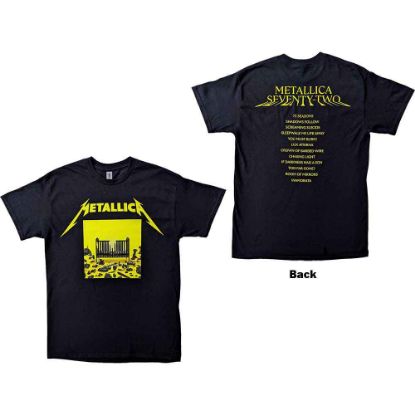 Picture of Metallica Unisex T-Shirt: 72 Seasons Squared Cover Back Print