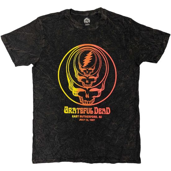Picture of Grateful Dead Unisex T-Shirt: Concentric Skulls Wash Collection