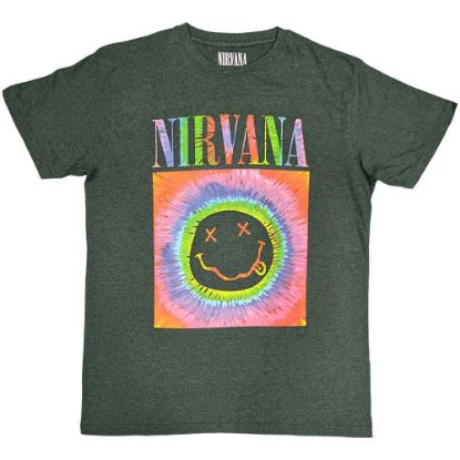 Picture of Nirvana Unisex T-Shirt: Happy Face Glow Box