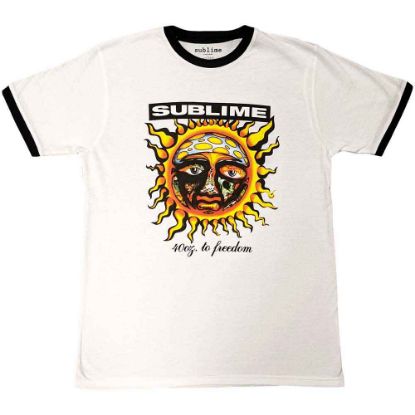 Picture of Sublime Unisex Ringer T-Shirt: 40oz. To Freedom