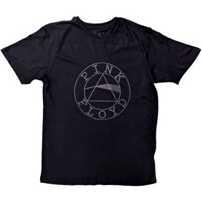 Picture of Pink Floyd Unisex T-Shirt: Circle Logo Hi-Build