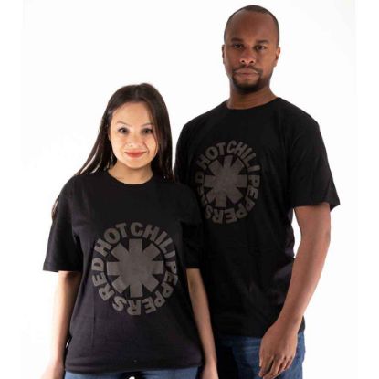 Picture of Red Hot Chili Peppers Unisex T-Shirt: Classic Asterisk Logo Hi-Build
