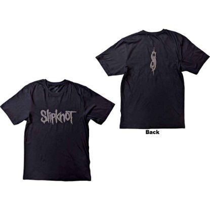 Picture of Slipknot Unisex T-Shirt: Logo Back Print & Hi-Build