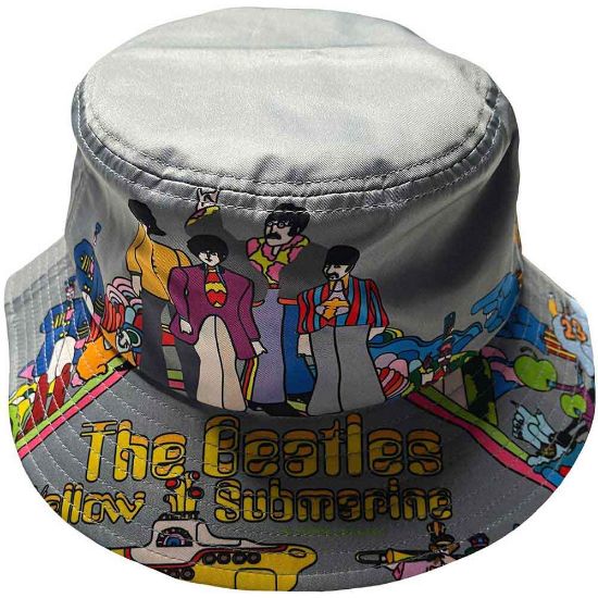 Picture of The Beatles Unisex Bucket Hat: Yellow Submarine (Small/Medium)