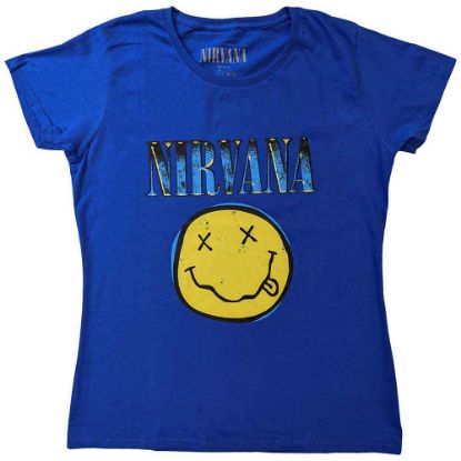 Picture of Nirvana Unisex T-Shirt: Xerox Happy Face