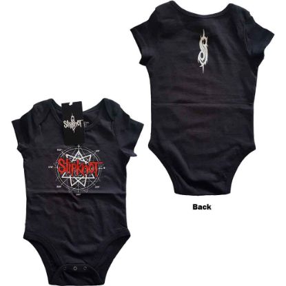 Picture of Slipknot Kids Baby Grow: Star Logo Back Print