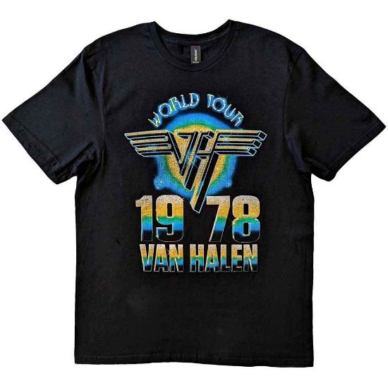 Picture of Van Halen Unisex T-Shirt: World Tour '78