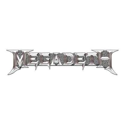 Picture of Megadeth Pin Badge: Chrome Logo