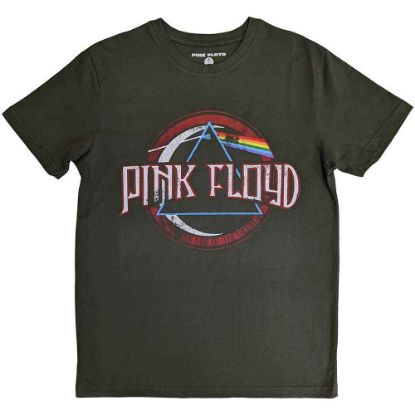 Picture of Pink Floyd Unisex T-Shirt: Vintage Dark Side of the Moon Seal