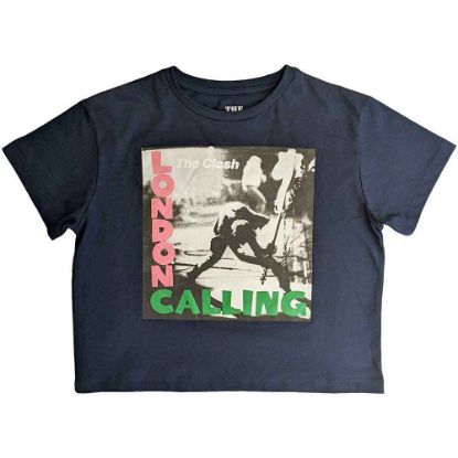 Picture of The Clash Ladies Crop Top: London Calling