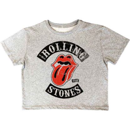Picture of The Rolling Stones Ladies Crop Top: Tour '78