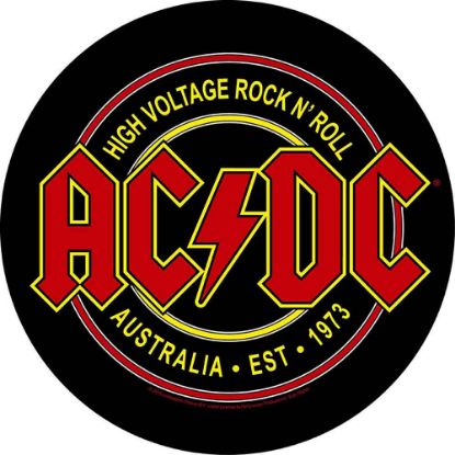 Picture of AC/DC Back Patch: High Voltage Rock N Roll