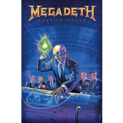 Picture of Megadeth Textile Poster: Rust In Peace