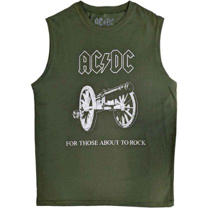 Picture of AC/DC Unisex Tank T-Shirt: About To Rock