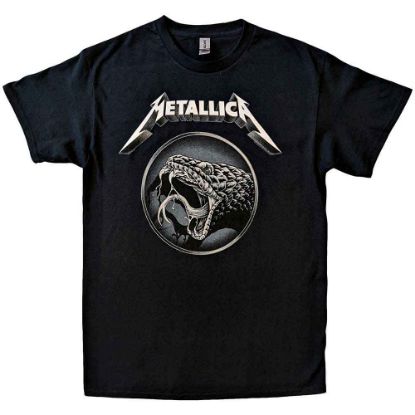 Picture of Metallica Unisex T-Shirt: Black Album Poster