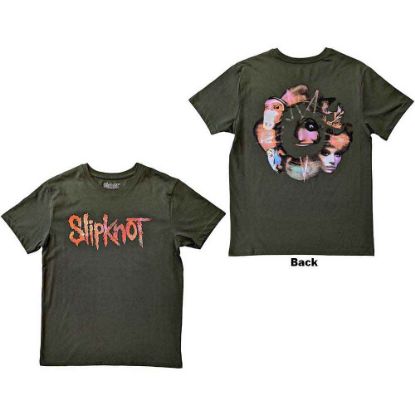 Picture of Slipknot Unisex T-Shirt: Adderall Back Print