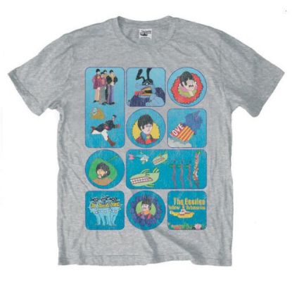 Picture of The Beatles Unisex T-Shirt: Yellow Submarine Montage