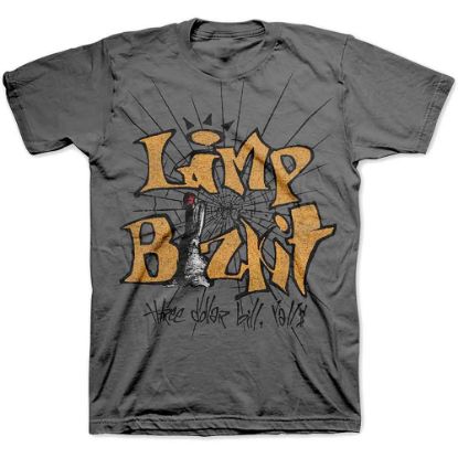 Picture of Limp Bizkit Unisex T-Shirt: 3 Dollar Bill