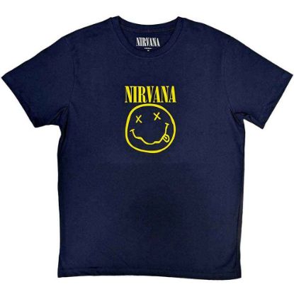 Picture of Nirvana Unisex T-Shirt: Yellow Happy Face