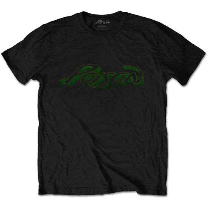 Picture of Poison Unisex T-Shirt: Vintage Logo