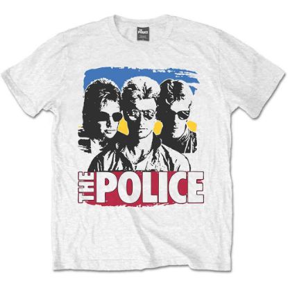 Picture of The Police Unisex T-Shirt: Band Photo Sunglasses