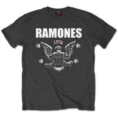 Picture of Ramones Unisex T-Shirt: 1974 Eagle