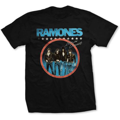 Picture of Ramones Unisex T-Shirt: Circle Photo