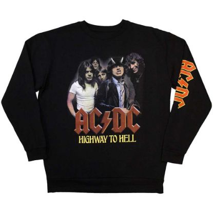 Picture of AC/DC Unisex Sweatshirt: H2H Band Sleeve Print