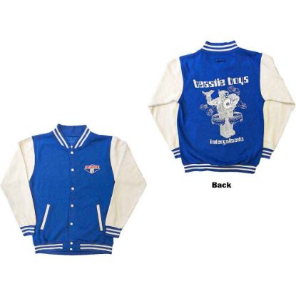 Picture of The Beastie Boys Unisex Varsity Jacket: Intergalactic Back Print