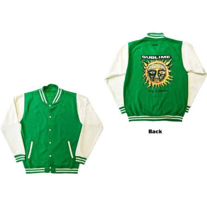 Picture of Sublime Unisex Varsity Jacket: 40oz To Freedom Back Print