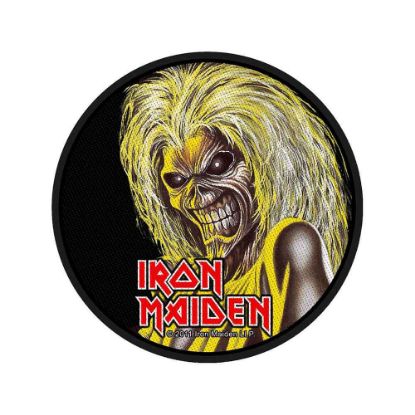 Picture of Iron Maiden Woven Patch: Killers Face (Retail Pack) (Standard)