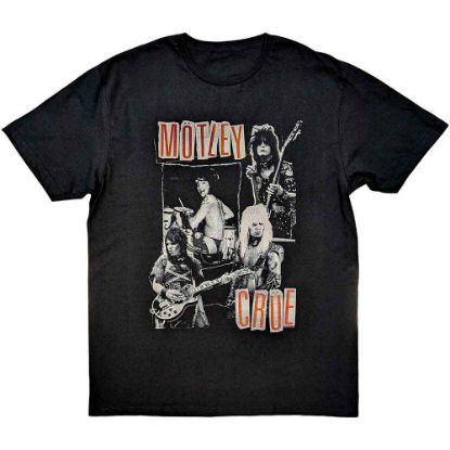 Picture of Motley Crue Unisex T-Shirt: Vintage Punk Collage  