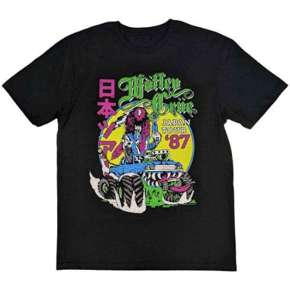 Picture of Motley Crue Unisex T-Shirt: Girls Girls Girls Japanese Tour '87