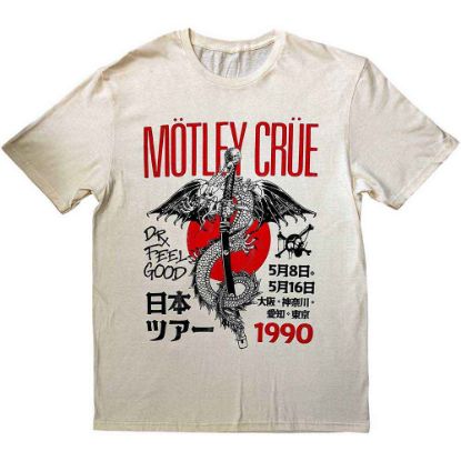 Picture of Motley Crue Unisex T-Shirt: Dr. Feelgood Japanese Tour '90  