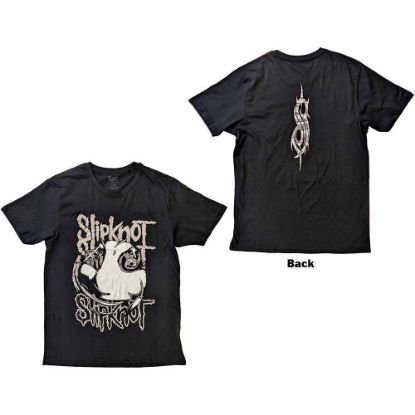Picture of Slipknot Unisex T-Shirt: Maggot Back Print