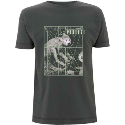 Picture of Pixies Unisex T-Shirt: Monkey Grid