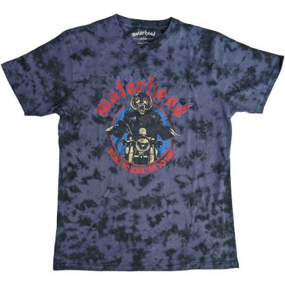 Picture of Motorhead Unisex T-Shirt: Born To Lose Biker Wash Collection