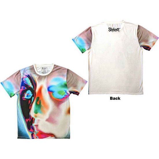 Picture of Slipknot Unisex Sublimation T-Shirt: Adderall Face Back Print