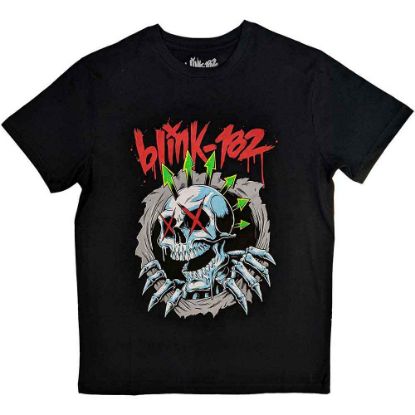 Picture of Blink-182 Unisex T-Shirt: Six Arrow Skull