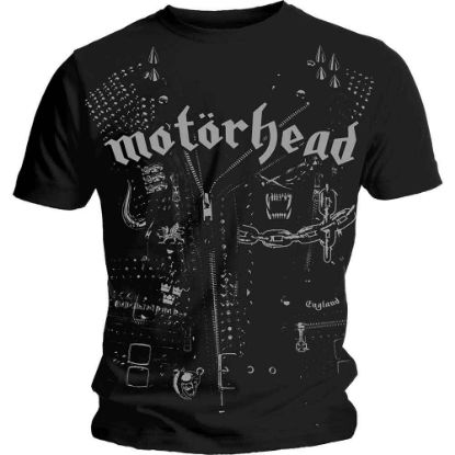 Picture of Motorhead Unisex T-Shirt: Leather Jacket