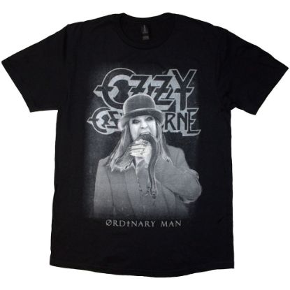 Picture of Ozzy Osbourne Unisex T-Shirt: Ordinary Man Snake Rayograph