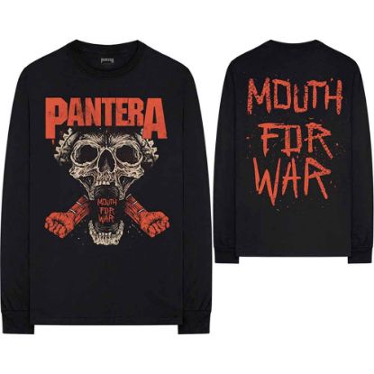 Picture of Pantera Unisex Long Sleeve T-Shirt: Mouth For War Back Print