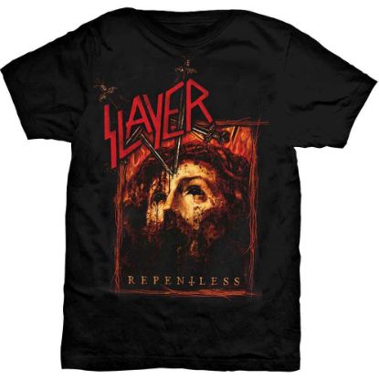 Picture of Slayer Unisex T-Shirt: Repentless Rectangle
