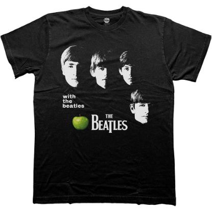 Picture of The Beatles Unisex T-Shirt: With The Beatles Apple